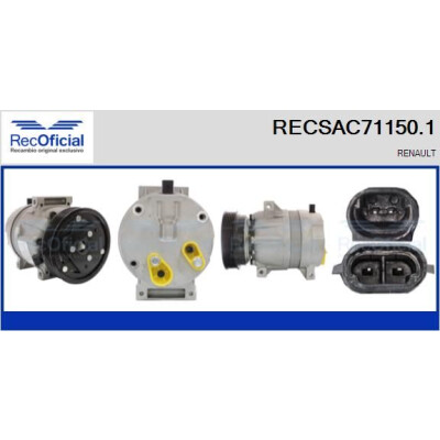 Compresseur, climatisation RECOFICIAL RECSAC71150.1