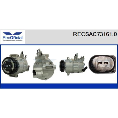 Compresseur, climatisation RECOFICIAL RECSAC73161.0