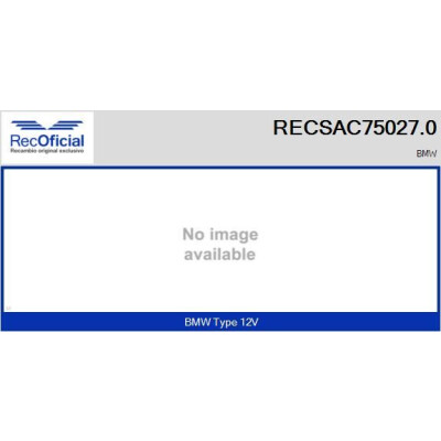 Compresseur, climatisation RECOFICIAL RECSAC75027.0