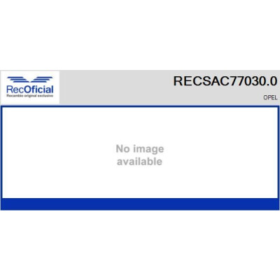 Compresseur, climatisation RECOFICIAL RECSAC77030.0