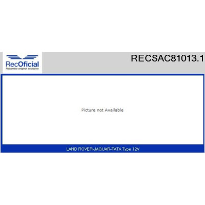 Compresseur, climatisation RECOFICIAL RECSAC81013.1