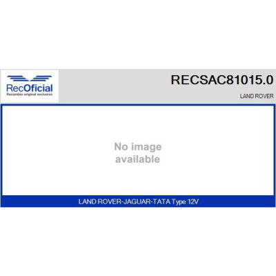 Compresseur, climatisation RECOFICIAL RECSAC81015.0