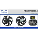 Moteur électrique, ventilateur de radiateur RECOFICIAL RECSEF70007.0