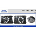 Moteur électrique, ventilateur pour radiateurs