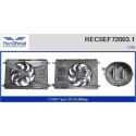 Moteur électrique, ventilateur de radiateur RECOFICIAL RECSEF72003.1