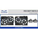 Moteur électrique, ventilateur de radiateur RECOFICIAL RECSEF74072.0
