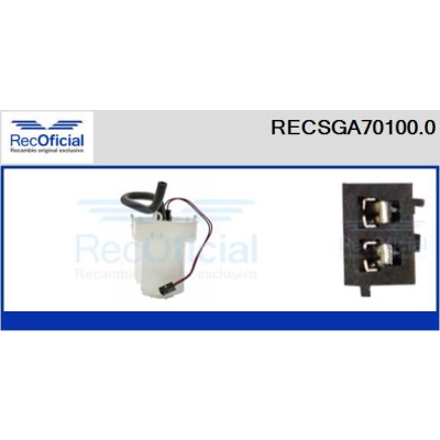 Unité d'alimentation en carburant RECSGA70100.0