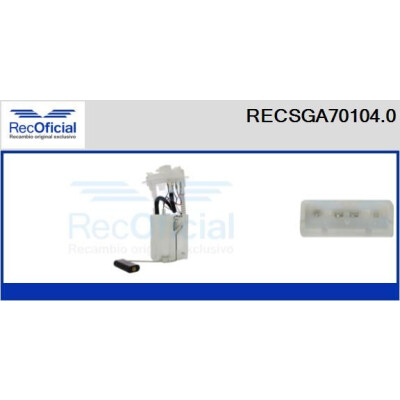 Unité d'alimentation en carburant RECSGA70104.0