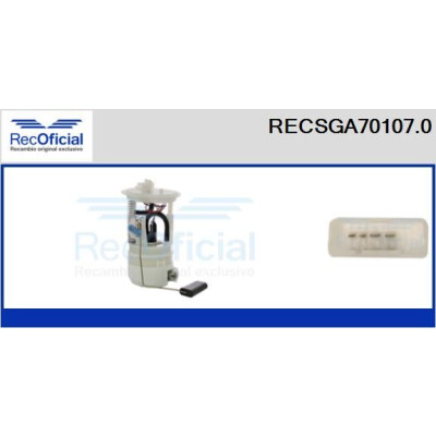 Unité d'alimentation en carburant RECSGA70107.0