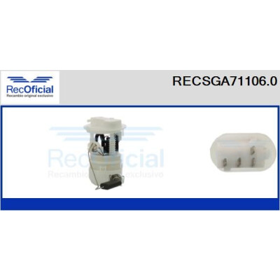 Unité d'alimentation en carburant RECSGA71106.0
