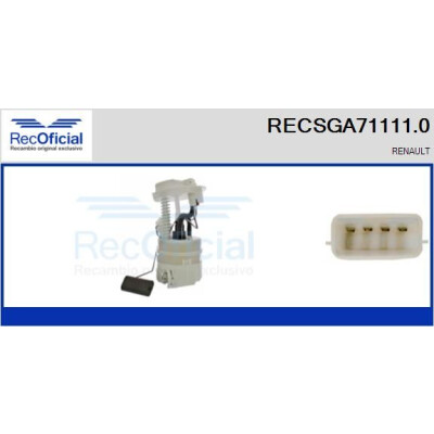 Unité d'alimentation en carburant RECSGA71111.0