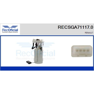 Unité d'alimentation en carburant RECSGA71117.0