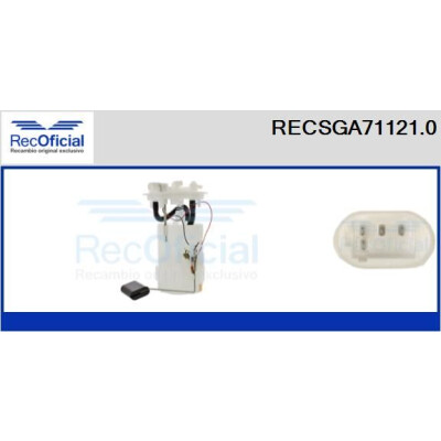 Unité d'alimentation en carburant RECSGA71121.0