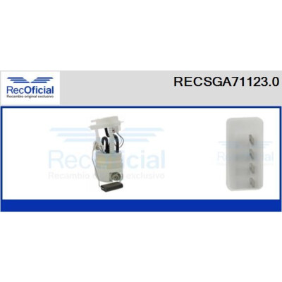 Unité d'alimentation en carburant RECSGA71123.0