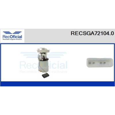 Unité d'alimentation en carburant RECSGA72104.0