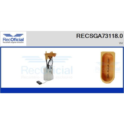 Unité d'alimentation en carburant RECSGA73118.0