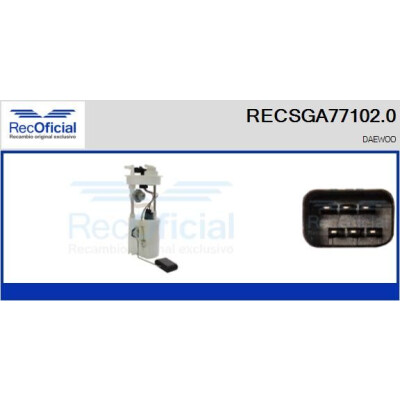 Unité d'alimentation en carburant RECSGA77102.0