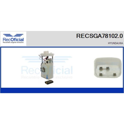Unité d'alimentation en carburant RECSGA78102.0