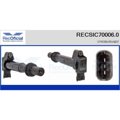 Bobine d'allumage RECOFICIAL RECSIC70006.0