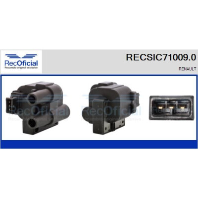 Bobine d'allumage RECOFICIAL RECSIC71009.0