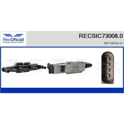Bobine d'allumage RECOFICIAL RECSIC73008.0