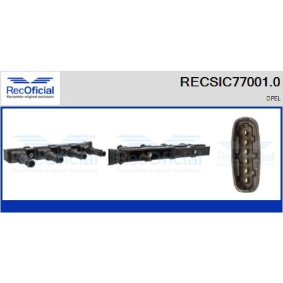Bobine d'allumage RECOFICIAL RECSIC77001.0