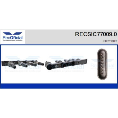 Bobine d'allumage RECOFICIAL RECSIC77009.0