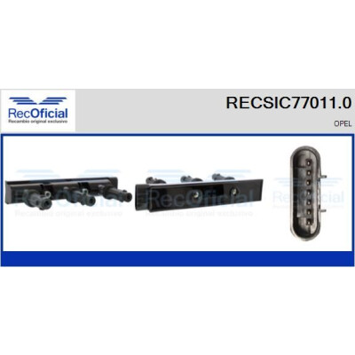 Bobine d'allumage RECOFICIAL RECSIC77011.0