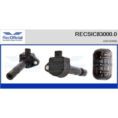 Bobine d'allumage RECOFICIAL RECSIC83000.0