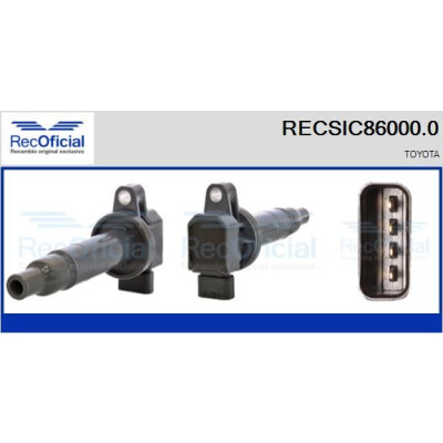 Bobine d'allumage RECOFICIAL RECSIC86000.0