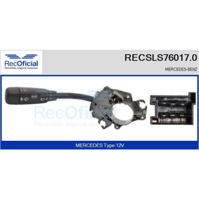Interrupteur de colonne de direction RECOFICIAL RECSLS76017.0