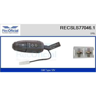 Interrupteur de colonne de direction RECOFICIAL RECSLS77046.1