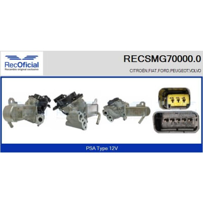 Module EGR RECOFFICIAL RECSMG70000.0