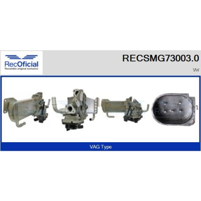 Module EGR RECSMG73003.0
