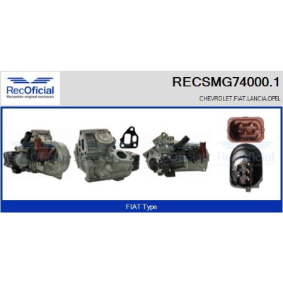 Module EGR RECSMG74000.1