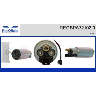 Pompe à carburant RECOFICIAL RECSPA72102.0