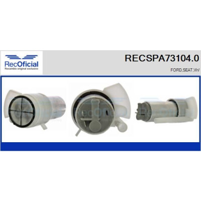 Pompe à carburant RECOFICIAL RECSPA73104.0