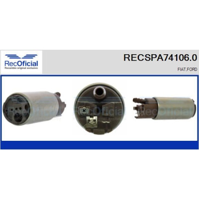 Pompe à carburant RECOFICIAL RECSPA74106.0
