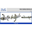 Élément de refroidissement, recyclage des gaz d'échappement RECOFICIAL RECSRG72010.0