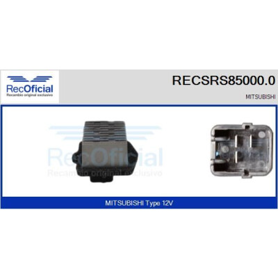 Résistance, ventilateur d'habitacle RECOFICIAL RECSRS85000.0
