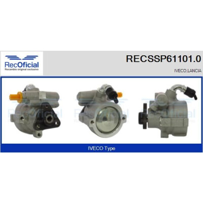 Pompe hydraulique, direction RECOFICIAL RECSSP61101.0