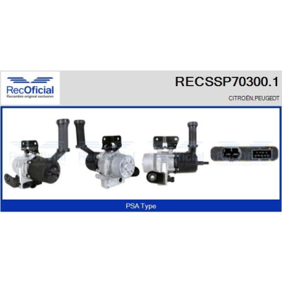Pompe hydraulique de direction RECOFICIAL RECSSP70300.1