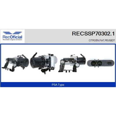 Pompe hydraulique de direction RECOFICIAL RECSSP70302.1