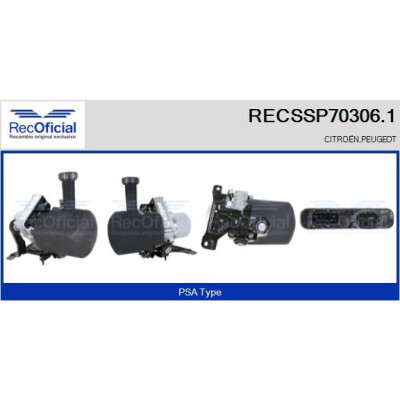 Pompe hydraulique, direction RECOFICIAL RECSSP70306.1