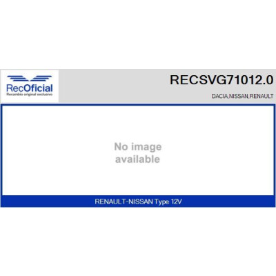 Vanne EGR RECSVG71012.0