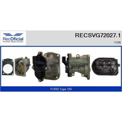 Vanne EGR RECSVG72027.1