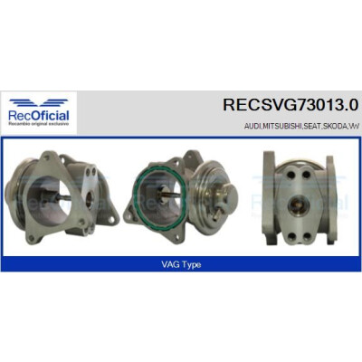 Vanne EGR RECSVG73013.0