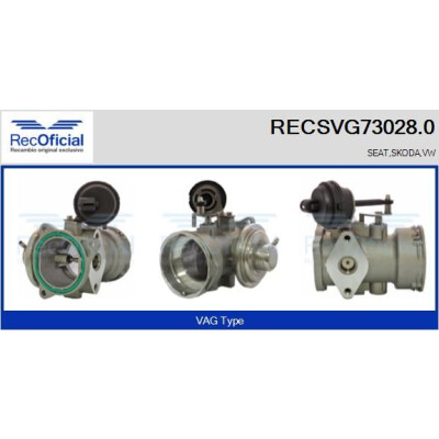 Vanne EGR RECSVG73028.0