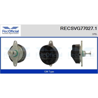 Vanne EGR RECOFFICIAL RECSVG77027.1