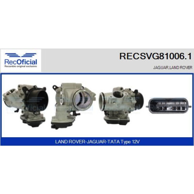Vanne EGR RECOFFICIAL RECSVG81006.1